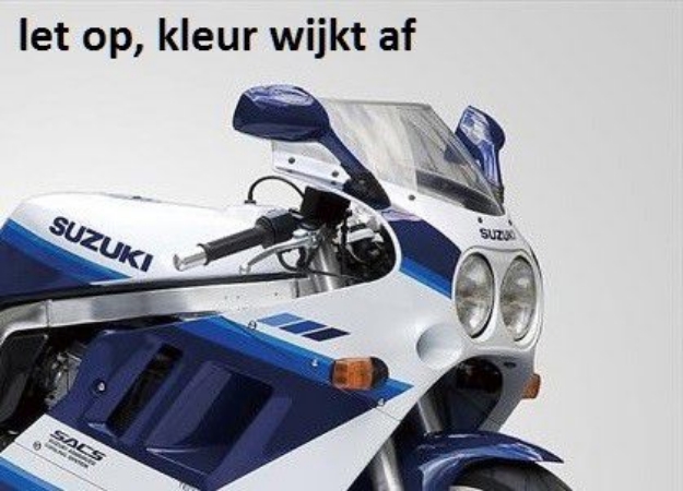 Afbeeldingen van Vervangingsruit standaard Suzuki GSX-R750 '92-'93 / 1100 '93-'94-zwart