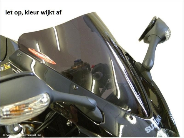 Afbeeldingen van Vervangingsruit standaard Suzuki GSX-R600/750 '06-'07-zwart