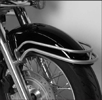 Toon details van Fender Guard Hepco&Becker chroom Honda VT750 2004-2007 Afbeeldingen van Fender Guard Hepco&Becker chroom Honda VT750 2004-2007