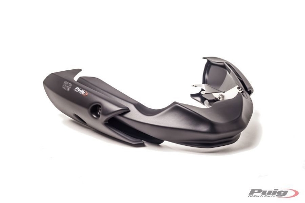Afbeeldingen van Motorspoiler S-line Puig Matzwart Yamaha FZ1 / FZ1 Fazer '06-'16
