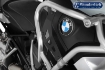 Afbeeldingen van Filler plate voor valbeugel Wunderlich zwart BMW R1250GS Adventure '19-