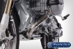 Afbeeldingen van Header pipe protector Dakar diverse BMW modellen - silver Wunderlich