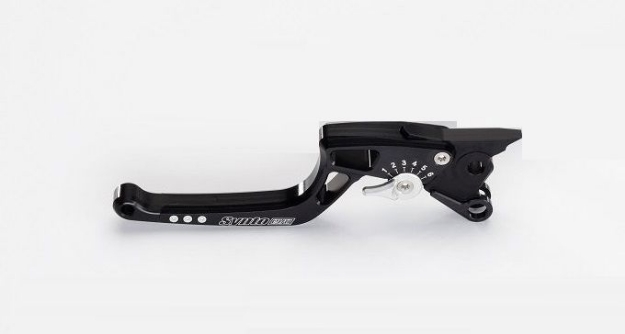 Afbeeldingen van ABM Synto EVO remhendel diverse BMW modellen zwart/zilver (BKH3SE-R)