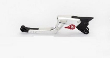Toon details van ABM Synto EVO remhendel diverse Ducati modellen zilver/rood (BKH4SE) Afbeeldingen van ABM Synto EVO remhendel diverse Ducati modellen zilver/rood (BKH4SE)