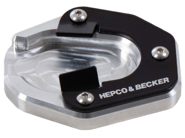 Afbeeldingen van Zijstandaard vergroter Hepco&Becker Triumph Tiger 850 / div. 900 (VERGELIJK VORM!)