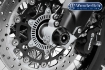 Afbeeldingen van Crash protectors front wheel DOUBLESHOCK front diverse BMW modellen - black Wunderlich