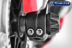 Afbeeldingen van Crash Protectors DoubleShock front BMW S1000R '14-/ S1000RR -'16 - black Wunderlich