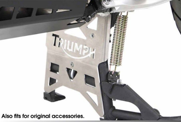 Afbeeldingen van Middenbok beschermplaat aluminium Triumph Tiger 1200 '16-