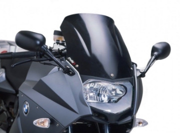 Toon details van Vervangingsruit touring Puig BMW F800S/ ST '06-'13-zwart Afbeeldingen van Vervangingsruit touring Puig BMW F800S/ ST '06-'13-zwart