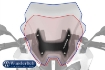 Afbeeldingen van Windscreen Â»RS-MARATHONÂ« BMW R1000RS LC - smoked grey Wunderlich