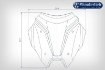Afbeeldingen van Flowjet windshield Â»SPORTÂ« BMW R1200RS LC - clear Wunderlich