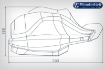 Afbeeldingen van Hand guard extension CLEAR PROTECT diverse BMW modellen - smoked grey Wunderlich