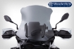 Afbeeldingen van Hand guard extension CLEAR PROTECT diverse BMW modellen - smoked grey Wunderlich