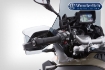 Afbeeldingen van Hand guard extension CLEAR PROTECT diverse BMW modellen - smoked grey Wunderlich