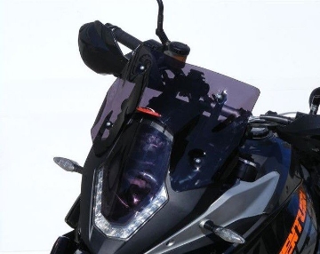 Toon details van Adventure sports screen KTM 1190 Adventure '13-'16/ 1050 Adventure '15- (280mm) Afbeeldingen van Adventure sports screen KTM 1190 Adventure '13-'16/ 1050 Adventure '15- (280mm)