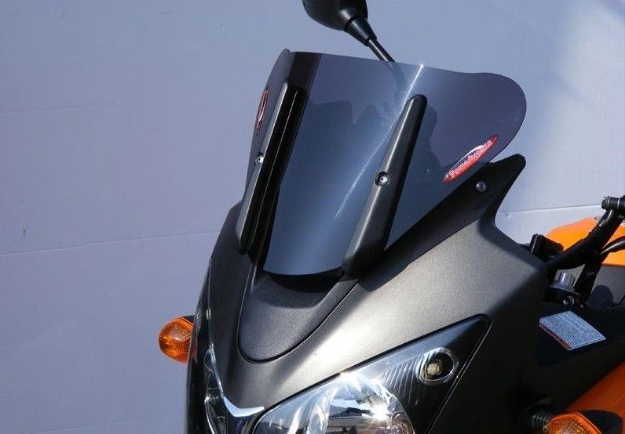 Afbeeldingen van Adventure sports screen Suzuki DL650 V-Strom '04-'11/ DL1000 V-Strom '05-'11 (250mm) -donker getint