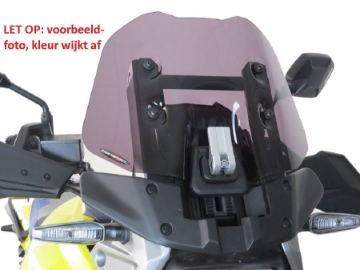 Toon details van Adventure sports screen Suzuki DL1000/XT '20- (300mm)-licht getint Afbeeldingen van Adventure sports screen Suzuki DL1000/XT '20- (300mm)-licht getint