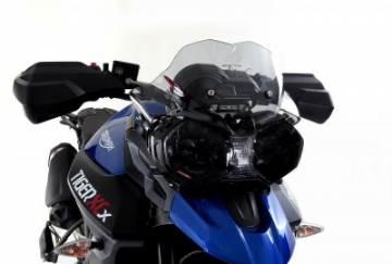 Toon details van Adventure sports screen Triumph diverse Tiger modellen (215mm) -licht getint Afbeeldingen van Adventure sports screen Triumph diverse Tiger modellen (215mm) -licht getint
