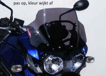 Toon details van Adventure sports screen Triumph Tiger 1200 Explorer/XC '12-'15 (300mm)-Donker getint Afbeeldingen van Adventure sports screen Triumph Tiger 1200 Explorer/XC '12-'15 (300mm)-Donker getint