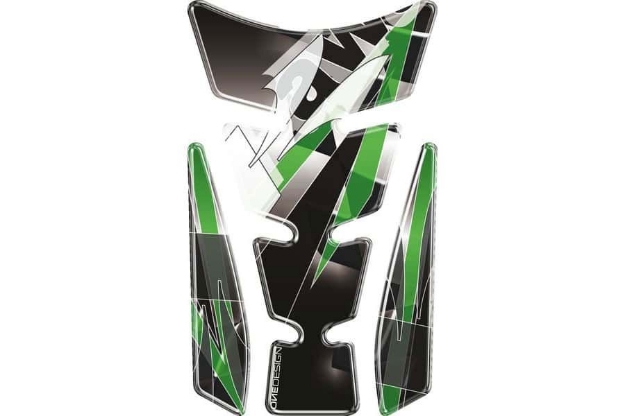 Afbeeldingen van Tankpad Wings Puig Kawasaki zwart