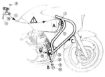 Afbeeldingen van Valbeugel zwart Hepco&Becker voor Honda XL125 '01-06
