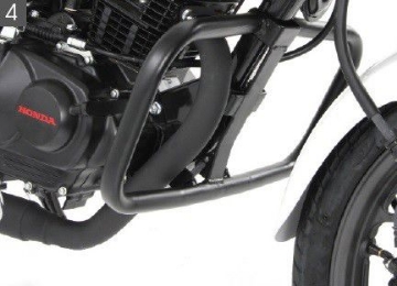 Toon details van Valbeugel zwart Hepco&Becker Honda CB125F '15-20 Afbeeldingen van Valbeugel zwart Hepco&Becker Honda CB125F '15-20