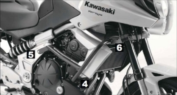 Toon details van Valbeugel zwart Hepco&Becker voor Kawasaki VERSYS 650 '10-14 Afbeeldingen van Valbeugel zwart Hepco&Becker voor Kawasaki VERSYS 650 '10-14