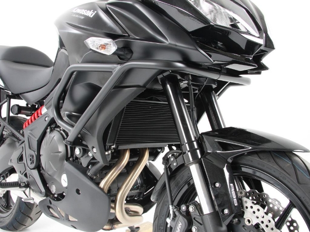 Afbeeldingen van Valbeugel zwart Hepco&Becker Kawasaki Versys 650 '15-21