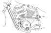 Afbeeldingen van Valbeugel chroom Hepco&Becker Suzuki VS600 '95-97
