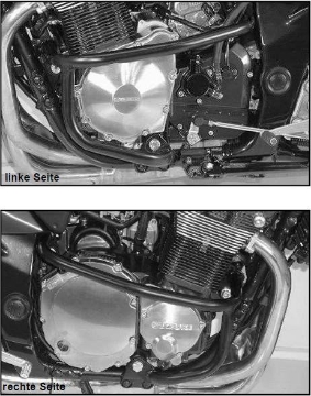 Toon details van Valbeugel chroom Hepco&Becker Suzuki GSF1200N/S BANDIT '06 Afbeeldingen van Valbeugel chroom Hepco&Becker Suzuki GSF1200N/S BANDIT '06