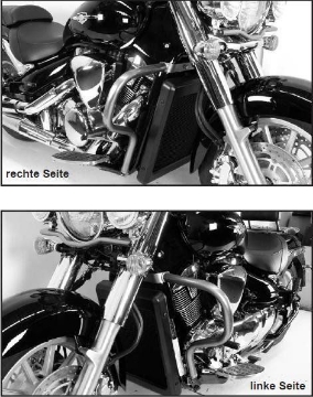 Toon details van Valbeugel chroom Hepco&Becker Suzuki C1800 Intruder '08- Afbeeldingen van Valbeugel chroom Hepco&Becker Suzuki C1800 Intruder '08-