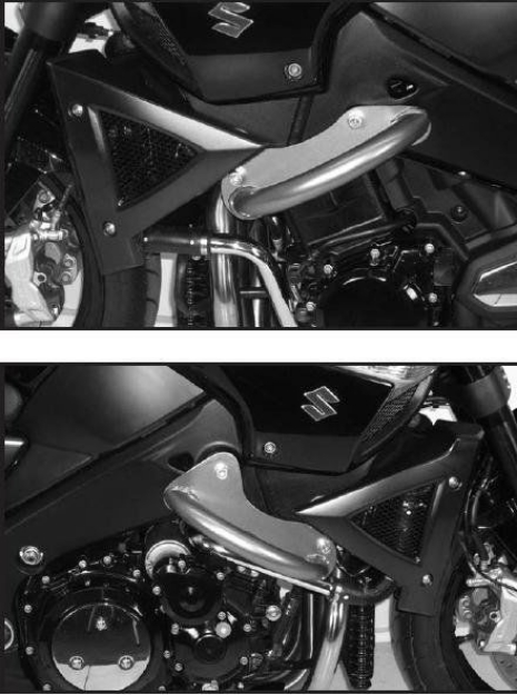 Afbeeldingen van Valbeugel zwart Hepco&Becker Suzuki B-King '08-11