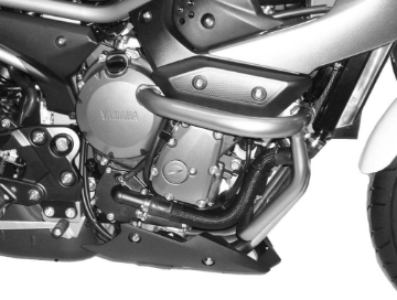 Toon details van Valbeugel zwart Hepco&Becker Yamaha XJ6/ Diversion '09-16 Afbeeldingen van Valbeugel zwart Hepco&Becker Yamaha XJ6/ Diversion '09-16