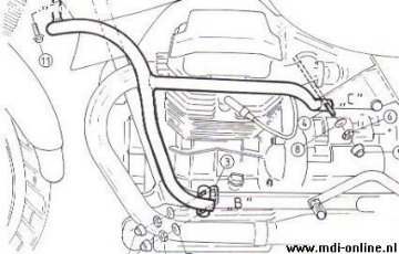 Toon details van Valbeugel zwart Hepco&Becker voor Moto Guzzi QUOTA 1000 '92-98 / 1100 ES '98-01 Afbeeldingen van Valbeugel zwart Hepco&Becker voor Moto Guzzi QUOTA 1000 '92-98 / 1100 ES '98-01