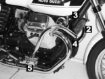 Afbeeldingen van Valbeugel zwart Hepco&Becker Moto Guzzi V7 classic / V7 Cafe Classic / V7 Special '08-14