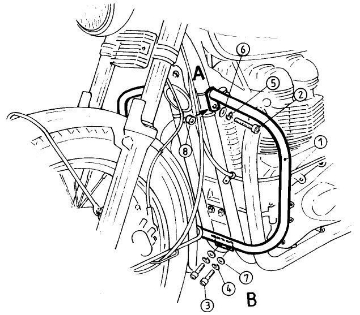Toon details van Valbeugel Hepco&Becker chroom Triumph Bonneville/ T100/ Scrambler '02-16 Afbeeldingen van Valbeugel Hepco&Becker chroom Triumph Bonneville/ T100/ Scrambler '02-16