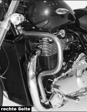 Toon details van Valbeugel Hepco&Becker chroom Triumph THUNDERBIRD 1600/ 1700 '09- Afbeeldingen van Valbeugel Hepco&Becker chroom Triumph THUNDERBIRD 1600/ 1700 '09-