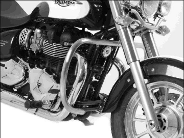 Toon details van Valbeugel chroom Hepco&Becker Triumph Bonneville America / Speedmaster '11-17 Afbeeldingen van Valbeugel chroom Hepco&Becker Triumph Bonneville America / Speedmaster '11-17