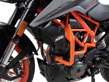Toon details van Valbeugel oranje Hepco&Becker KTM 390 Duke '21- Afbeeldingen van Valbeugel oranje Hepco&Becker KTM 390 Duke '21-