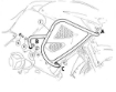Afbeeldingen van Valbeugel zwart Hepco&Becker voor Honda XL1000V '03-11