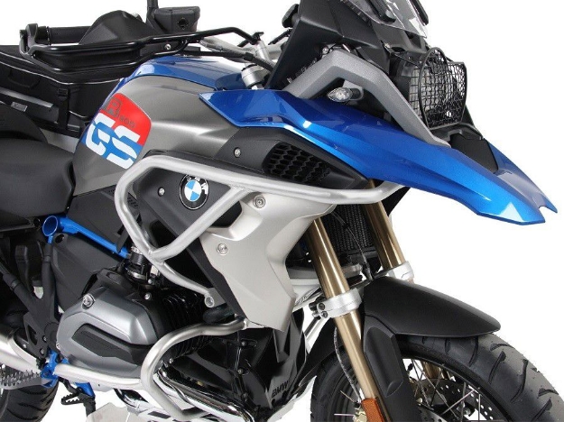 Afbeeldingen van Valbeugel boven (tank guard) zilver Hepco&Becker BMW R1200GS LC '17-18