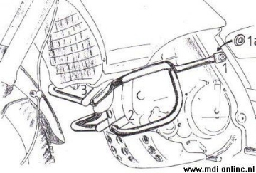 Toon details van Valbeugel zwart Hepco&Becker voor Aprilia PEGASO 650 '96 Afbeeldingen van Valbeugel zwart Hepco&Becker voor Aprilia PEGASO 650 '96