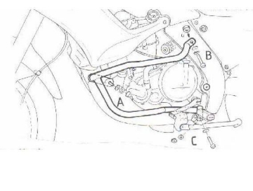 Toon details van Valbeugel zwart Hepco&Becker voor  Aprilia PEGASO 650 '97-04 Afbeeldingen van Valbeugel zwart Hepco&Becker voor  Aprilia PEGASO 650 '97-04