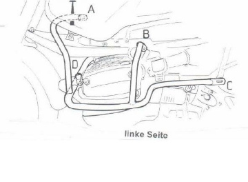 Toon details van Valbeugel zilver Hepco&Becker voor BMW R850 '98-00 / 1100GS '94-99 Afbeeldingen van Valbeugel zilver Hepco&Becker voor BMW R850 '98-00 / 1100GS '94-99