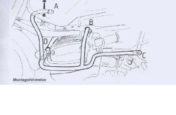 Toon details van Valbeugel zilver Hepco&Becker voor BMW R1150GS '00-04 / ADVENTURE '01-05 Afbeeldingen van Valbeugel zilver Hepco&Becker voor BMW R1150GS '00-04 / ADVENTURE '01-05