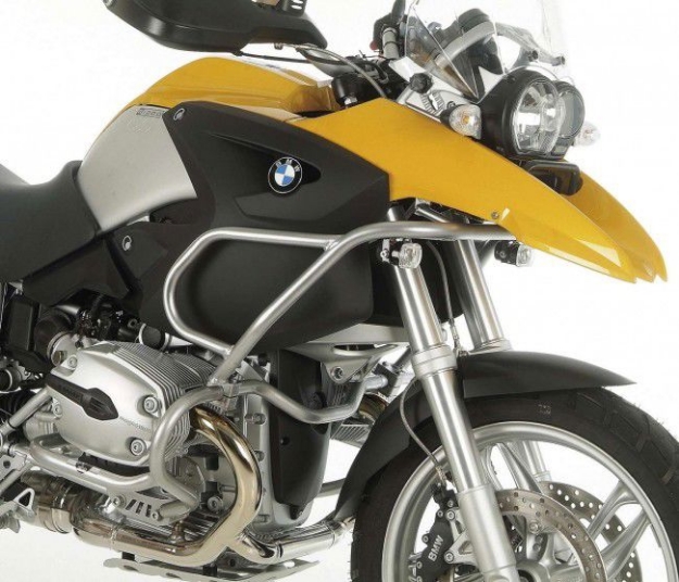 Afbeeldingen van Valbeugel boven zilver Hepco&Becker BMW R1200GS '04-07