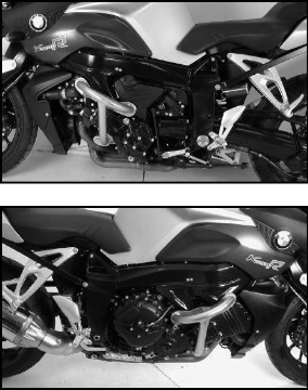 Toon details van Valbeugel zwart Hepco&Becker BMW K1200R '05-08 / 1300R '09-16 Afbeeldingen van Valbeugel zwart Hepco&Becker BMW K1200R '05-08 / 1300R '09-16