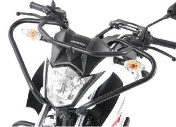 Toon details van Valbeugel zwart voorzijde Hepco&Becker Honda CB125F '15-20 Afbeeldingen van Valbeugel zwart voorzijde Hepco&Becker Honda CB125F '15-20