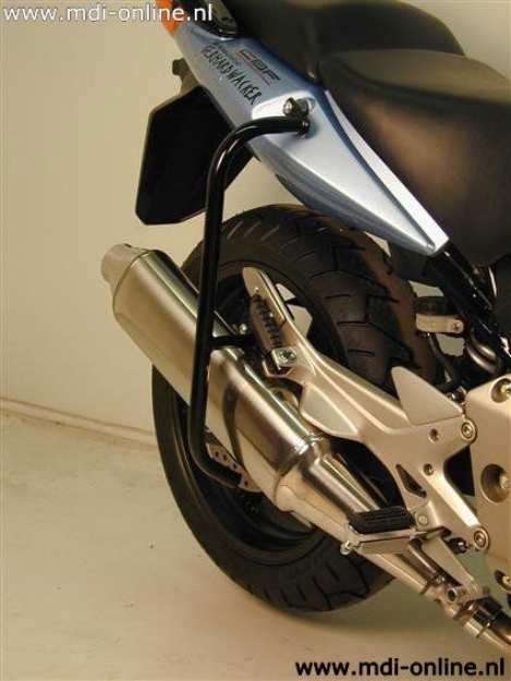 Afbeeldingen van Valbeugel achterzijde zwart Hepco&Becker Honda CBF600 '04-07