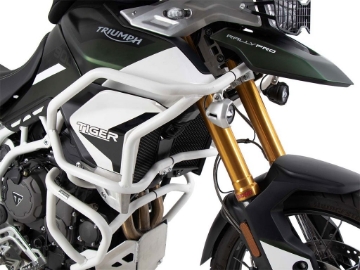 Toon details van Valbeugel boven SOLID (tank guard) wit Hepco&Becker Triumph Tiger 850 Sport '21- Afbeeldingen van Valbeugel boven SOLID (tank guard) wit Hepco&Becker Triumph Tiger 850 Sport '21-